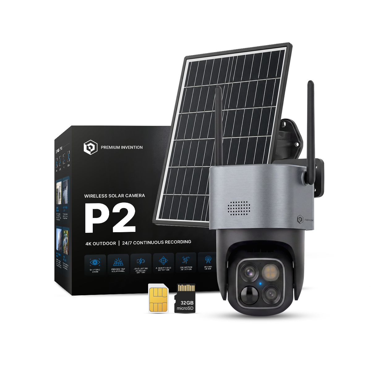 Wireless P2 Camera - WIFI