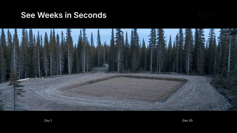 Time lapse comparison
