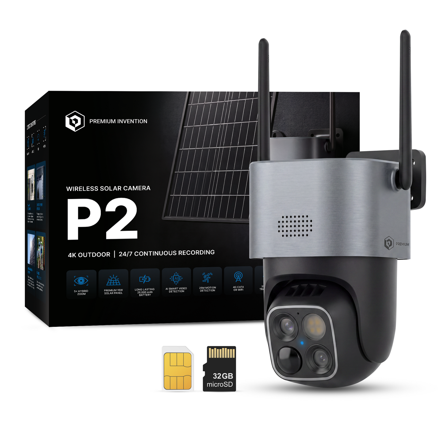 Wireless P2 Camera - 4G (AU)