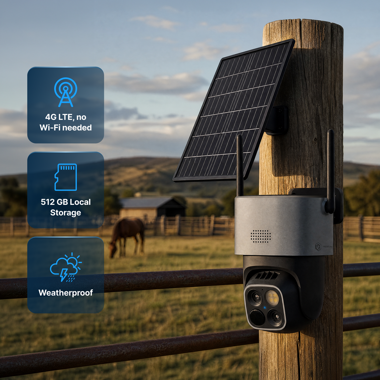 Wireless P2 Camera - 4G