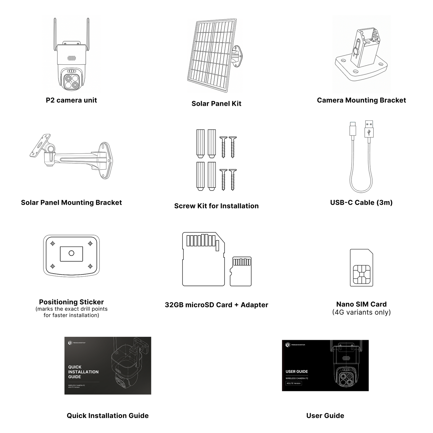 Wireless P2 Camera - 4G