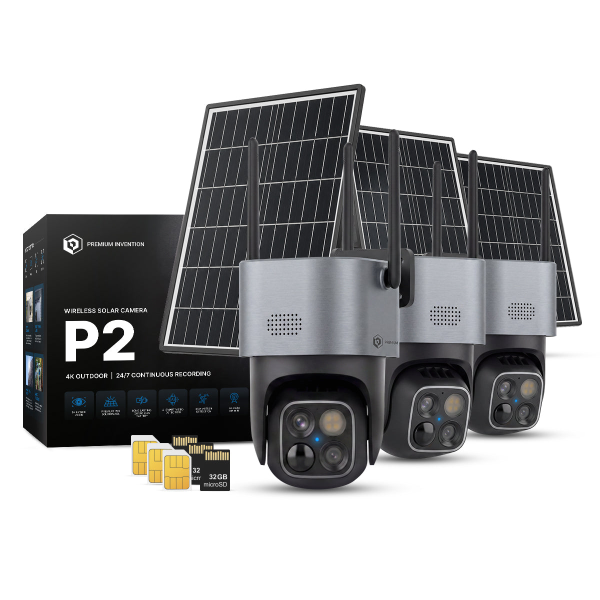 Wireless P2 Camera - 4G (AU)